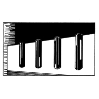 Extruded Rubber Dock Fenders, Rubber, 4-1/2" W x 12" L x 3-3/4" D Auto Electric Service Ltd.