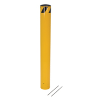 Pour-In-Place Bollards, Steel, 36-1/2" H x 5-9/16" W, Yellow Auto Electric Service Ltd.