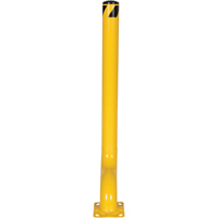 Offset Bollard, Steel, 54" H x 4-1/2" W, Yellow Auto Electric Service Ltd.
