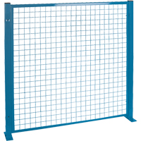 Perimeter Guards - Mesh Style, 4' H x 4' W, Blue Auto Electric Service Ltd.