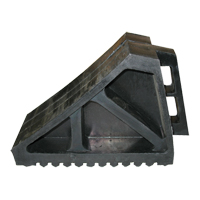 Wheel Chock, 10-5/8" x 7" x 4-1/2", Black Auto Electric Service Ltd.