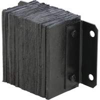 Butoir de quai lamell&eacute;, Horizontal, Caoutchouc, 12" la x 6" p x 10" h Auto Electric Service Ltd.