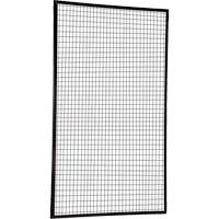 Adjustable Perimeter Guard Panel, 8' H x 5' W, Black Auto Electric Service Ltd.