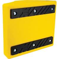 Heavy-Duty Wheel Chocks, Urethane, Yellow, 15-1/2" W x 17-7/10" D x 10" H Auto Electric Service Ltd.