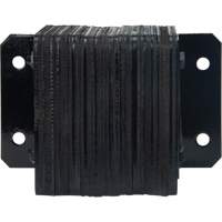 Laminated Dock Bumpers, Horizontal, Rubber, 12" W x 4" D x 10" H Auto Electric Service Ltd.