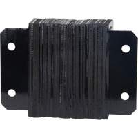 Laminated Dock Bumpers, Horizontal, Rubber, 12" W x 4" D x 10" H Auto Electric Service Ltd.