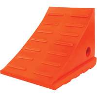 25 Ton General Purpose Wheel Chock, Urethane, Orange Auto Electric Service Ltd.