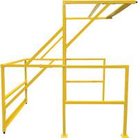 Barri&egrave;re de s&eacute;curit&eacute; pour mezzanine, 70" lo x 77" ha, 78" &eacute;lev&eacute;e, Jaune Auto Electric Service Ltd.