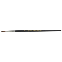 Black Pointed Bristle Artist Brush, 2.1 mm Brush Width, Camel Hair, Wood Handle Auto Electric Service Ltd.