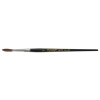 Black Pointed Bristle Artist Brush, 4 mm Brush Width, Camel Hair, Wood Handle Auto Electric Service Ltd.