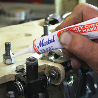 Marqueur de peinture de contr&ocirc;le de s&eacute;curit&eacute;, 1,7 oz, Tube, Orange Auto Electric Service Ltd.