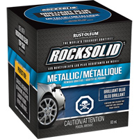 RockSolid&reg; Metallic Powder Additive, 60 mL, Bottle, Brilliant Blue Auto Electric Service Ltd.