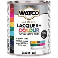 Composant de base fonc&eacute; pour finition laqu&eacute;e + couleur tout-en-un Watco, 946 ml, Base &agrave; teinte fonc&eacute;e, Tr&egrave;s brillant Auto Electric Service Ltd.