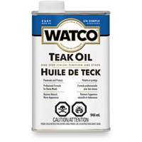 Huile de teck Watco, 946 ml, Transparent, Transparent Auto Electric Service Ltd.