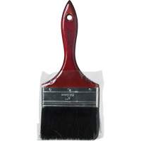 Chip Paint Brush, Black China, Wood Handle, 4" Width Auto Electric Service Ltd.