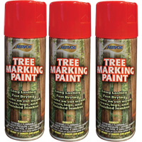 Peinture fluorescente pour marquer les arbres Aervoe 690, Rouge fluorescent, 16 oz Auto Electric Service Ltd.