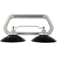 Vacuum Cups - Heavy-Duty Double Cup, 75 lbs. Capacity, 5", Pull-bar, 10" Handle Length Auto Electric Service Ltd.
