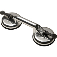Manually Operated Hand Vacuum Cups - Double Handcup, 66 lbs. Capacity, 4-5/8", Lever, 13" Handle Length Auto Electric Service Ltd.