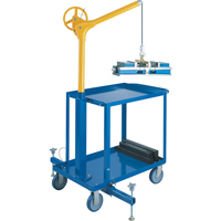 Tall Industrial Lifting Device with Mobile Cart, 500 lbs. (0.25 tons) Capacity Auto Electric Service Ltd.