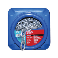 Chaînes galvanis&eacute;es par immersion &agrave; chaud, Acier au carbone, 5/16" x 75' (22,9 m) l, Calibre 30, Charge d'utilisation 1900 lb (0,95 tonne) Auto Electric Service Ltd.