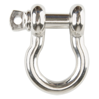 Manille d'ancrage &agrave; vis, 1/4", Cheville &agrave; vis, Acier inoxydable Auto Electric Service Ltd.