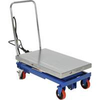 Pneumatic Hydraulic Scissor Lift Table, Steel, 32-1/2" L x 19-3/4" W, 1000 lbs. Cap. Auto Electric Service Ltd.