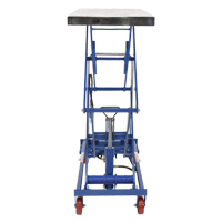 Pneumatic Hydraulic Scissor Lift Table, Steel, 35-1/2" L x 20" W, 800 lbs. Cap. Auto Electric Service Ltd.
