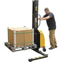 Narrow Mast Powered Lift Stacker, Electric Operated, 1000 lbs. Capacity, 63" Max Lift Auto Electric Service Ltd.