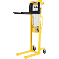 Manual Stacker, Hand Winch Operated, 770 lbs. Capacity, 60" Max Lift Auto Electric Service Ltd.