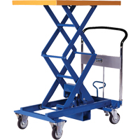 Table &eacute;l&eacute;vatrice &agrave; ciseaux Dandy Lift, 34-4/5" lo x 23-3/5" la, Acier, Capacit&eacute; 770 lb Auto Electric Service Ltd.