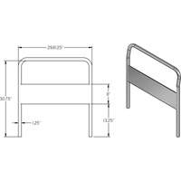 30" Chrome Handle for Platform Truck Auto Electric Service Ltd.