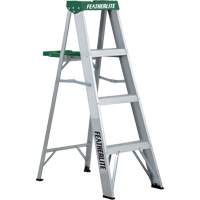 Commercial Duty Stepladders (2400 Series), 4', Aluminum, 225 lbs. Capacity, Type 2 Auto Electric Service Ltd.