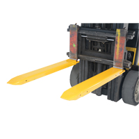 Rallonges de fourche, 48" l x 8-3/8" la, Pour des largeurs de fourches 6" Auto Electric Service Ltd.