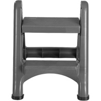 Escabeau repliable, 2 marches, 19-1/2" x 20-1/2" x Hauteur 22-3/4" Auto Electric Service Ltd.