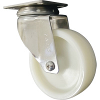 Roulette, Pivotant, 4" (101,6 mm), Nylon, 200 lb (91 kg) Auto Electric Service Ltd.