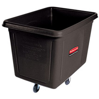 Cube Truck, Black Recycled Plastic, 38" L x 26" W x 28" H, 8 cu. Ft Volume, 300 lbs. Capacity Auto Electric Service Ltd.