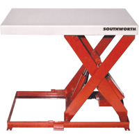 Table &eacute;l&eacute;vatrice &agrave; ciseaux, Acier, 36" lo x 20" la, Capacit&eacute; 550 lb Auto Electric Service Ltd.