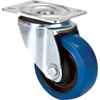 Blue Caster, Swivel, 4" (101.6 mm), Rubber, 350 lbs. (158.8 kg.) Auto Electric Service Ltd.