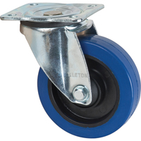 Blue Caster, Swivel, 5" (127 mm), Rubber, 400 lbs. (181 kg.) Auto Electric Service Ltd.