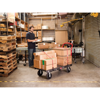 Heavy-Duty Platform Truck, 60" L x 30" W, 2000 lbs. Cap., Rubber Wheels Auto Electric Service Ltd.