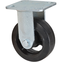 Mold-on Caster, Rigid, 5" (127 mm), Rubber, 440 lbs. (199 kg.) Auto Electric Service Ltd.