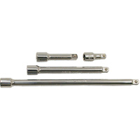Extension Bar Set, 3/8" Drive, Chrome Finish, 4 Pcs Auto Electric Service Ltd.