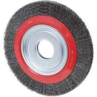 Crimped Wire Wheel, 6" Dia., 0.007" Fill, 2"/1/2" - 5/8" Arbor Auto Electric Service Ltd.