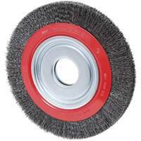 Crimped Wire Wheel, 8" Dia., 0.014" Fill, 1/2"/2"/5/8" Arbor Auto Electric Service Ltd.