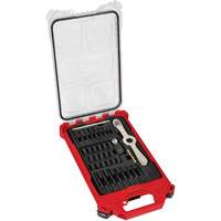 Jeu de tarauds & fili&egrave;res m&eacute;triques PackOut avec poign&eacute;e 2-en-1 Hex-Lok, 38 Morcea Auto Electric Service Ltd.