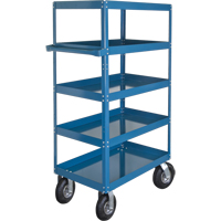 Shelf Carts , 5 Tiers, 24" W x 65" H x 36" D, 900 lbs. Capacity Auto Electric Service Ltd.