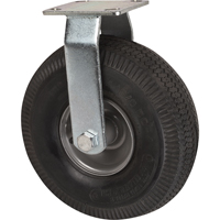 Roulettes de rechange pour chariots &agrave; plateforme robustes, Fixe, 10" (254 mm), Pneumatique, 400 lb (181 kg) Auto Electric Service Ltd.