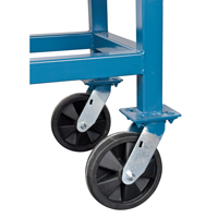 Elevated Platform Trucks, 48" L x 24" W, 2000 lbs. Capacity, Nylon Casters Auto Electric Service Ltd.