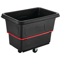Heavy-Duty Utility Truck, Black Recycled Plastic, 26"/38-3/8" L x 26"/38-2/5" W x 28-1/4"/28-3-10" H, 8 cu. Ft. Volume, 700 lbs. Capacity Auto Electric Service Ltd.