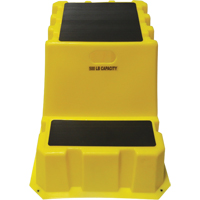 Escabeaux emboîtables industriels, 2 marches, 32-3/4" x 25-3/4" x Hauteur 20-1/2" Auto Electric Service Ltd.